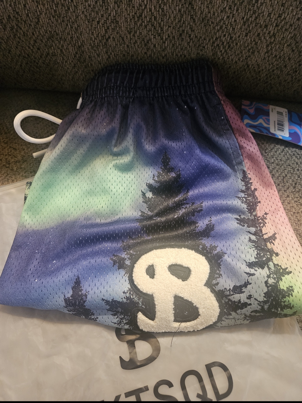 BucketSquad Forest Sky Shorts